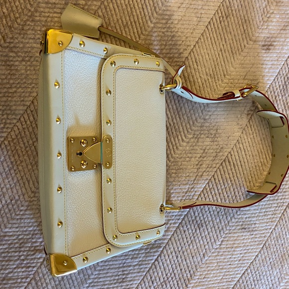 Louis Vuitton Talentueux Hand Bag Ivory Suhali Leather - Picture 4 of 6